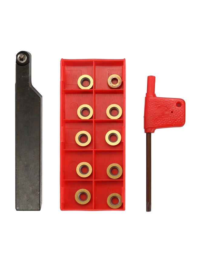 NIBEMINENT Hard Alloy Turning Tool Set Black/Red 3.93inch  - Image 1