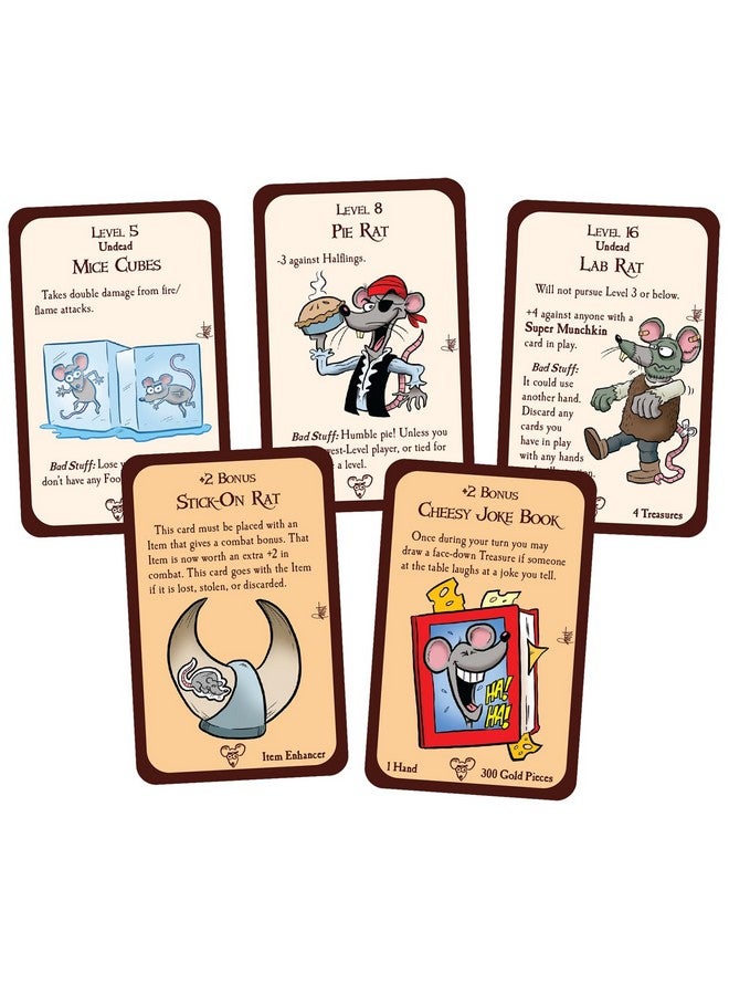 Steve Jackson Games Munchkin Rats Card Game Expansion - Image 2
