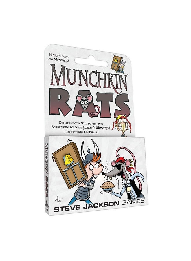 Steve Jackson Games Munchkin Rats Card Game Expansion - Image 1