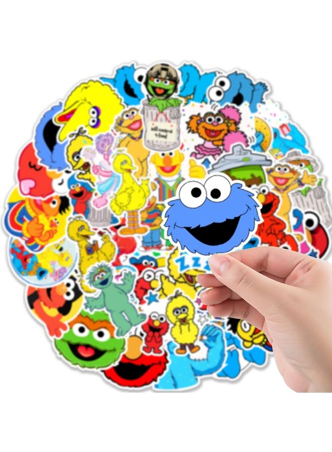 Ant 50 Piece Sesame Street Anime Sticker - Image 2
