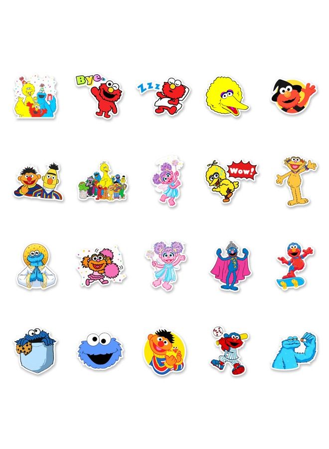 Ant 50 Piece Sesame Street Anime Sticker - Image 3