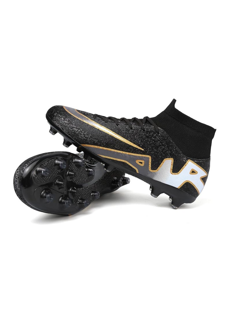 Mens Soccer Cleats Womens Football Cleats Youth Soccer Shoes for Big Boys AG  - Image 1