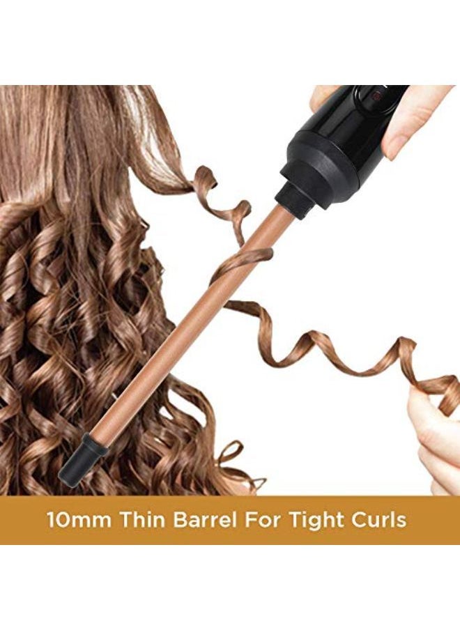 AGARO Hc-8001 Chopstick Hair Curler With 10 Mm Barrel & Ptc Heating Technology (Black)  - Image 4