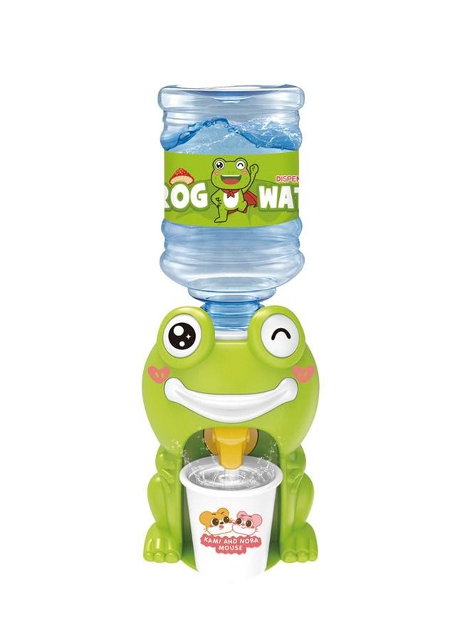 Kutis 2-Piece Mini Cute Simulated Water Dispenser Toy with Small Paper Cups Set  - Image 1