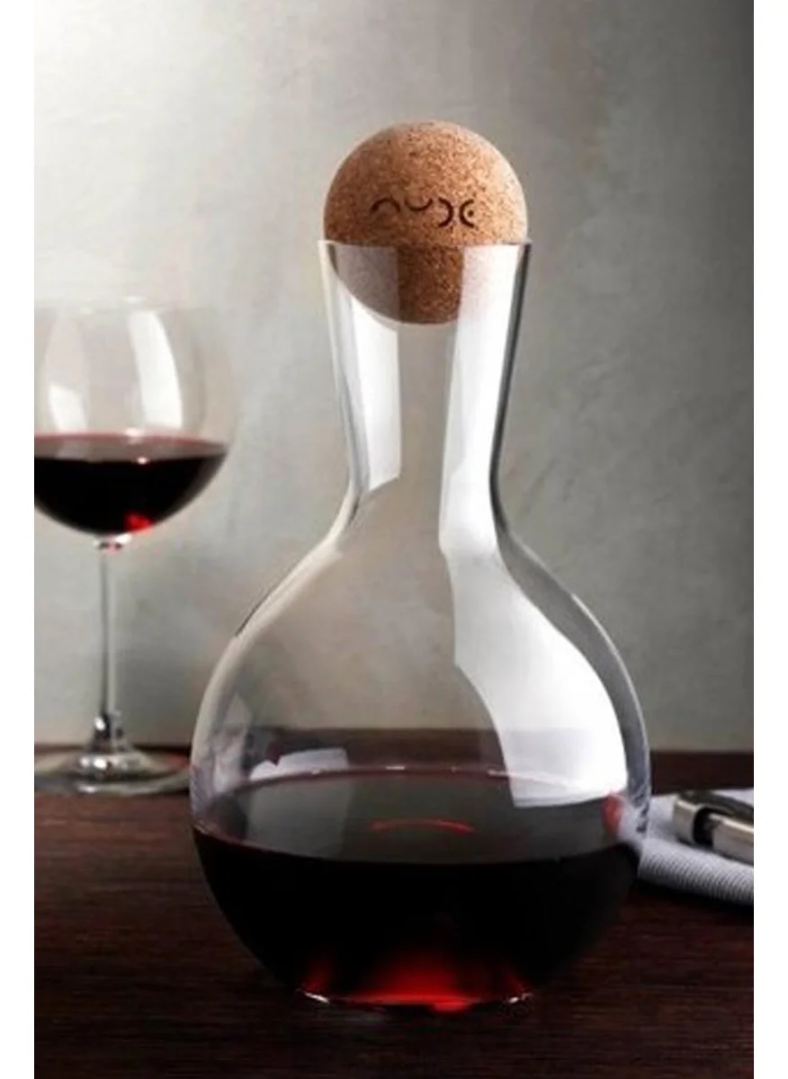 Paşabahçe Nude Cork Lid Vintage Carafe Jug 28303 750 cc
