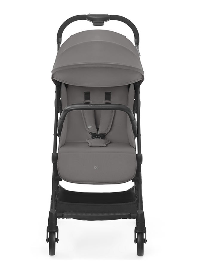 Kinderkraft 2 in1 Indy2 Lightweight Stroller With Mink Car Seat - Cozy Grey - Image 2