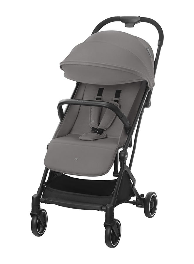 Kinderkraft 2 in1 Indy2 Lightweight Stroller With Mink Car Seat - Cozy Grey - Image 1