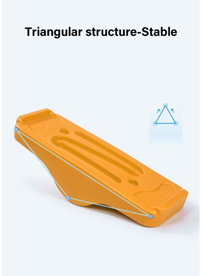 GROIC Kids Rocking Seesaw Balance Board with 5 Wooden Balls Sensory Training Rocking Board Balance Training Equipment Children Indoor Outdoor Activity Toy - Image 2