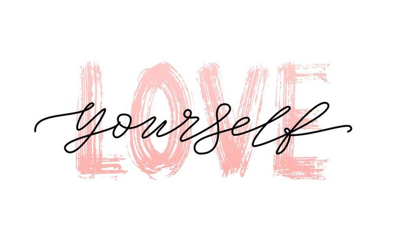 5 Ace love yourself Wall Sticker Poster|size:12x18 inch|Multicolor - Image 5