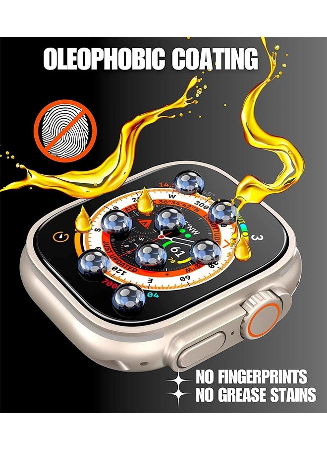 Beyond - Screen Protector for Apple Watch Ultra 2 49mm, 2 Pack Tempered Glass Screen Protector with Easy Installation Kit, Full Coverage for iWatch 49mm Display - Image 1