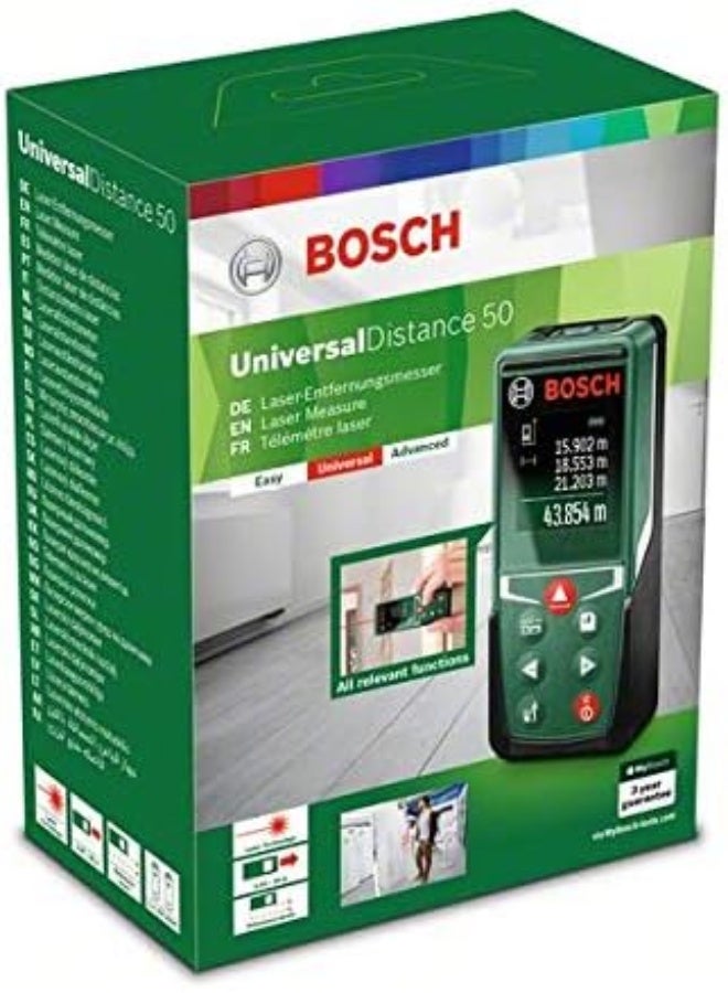 BOSCH Bosch - Universal Distance 50 C Digital Laser Measure - Image 2