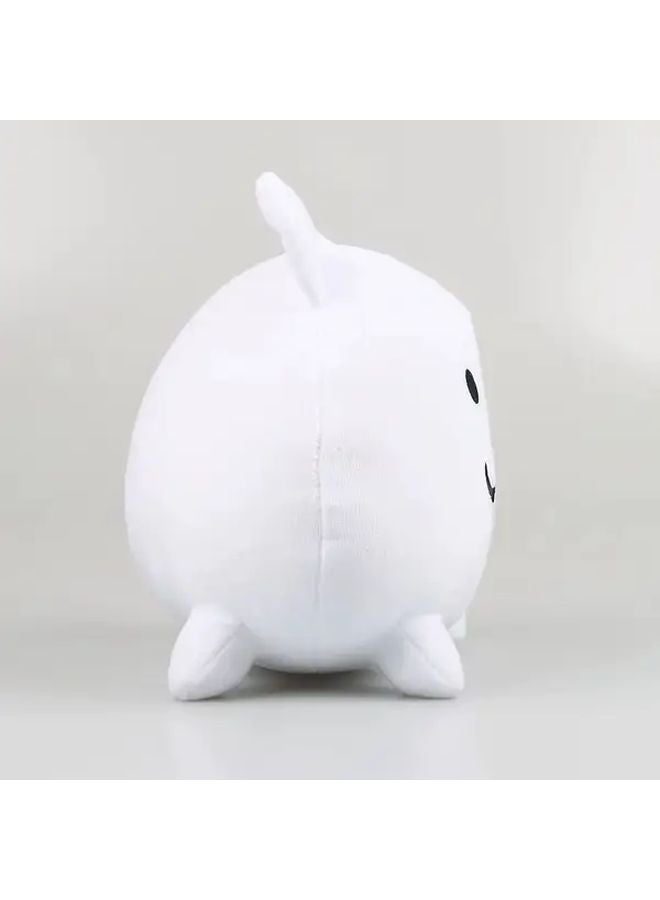 White Kawaii Cat Plush Toy Soft Stuffed Animal Doll With Big Eyes Perfect Birthday Gift - Image 5