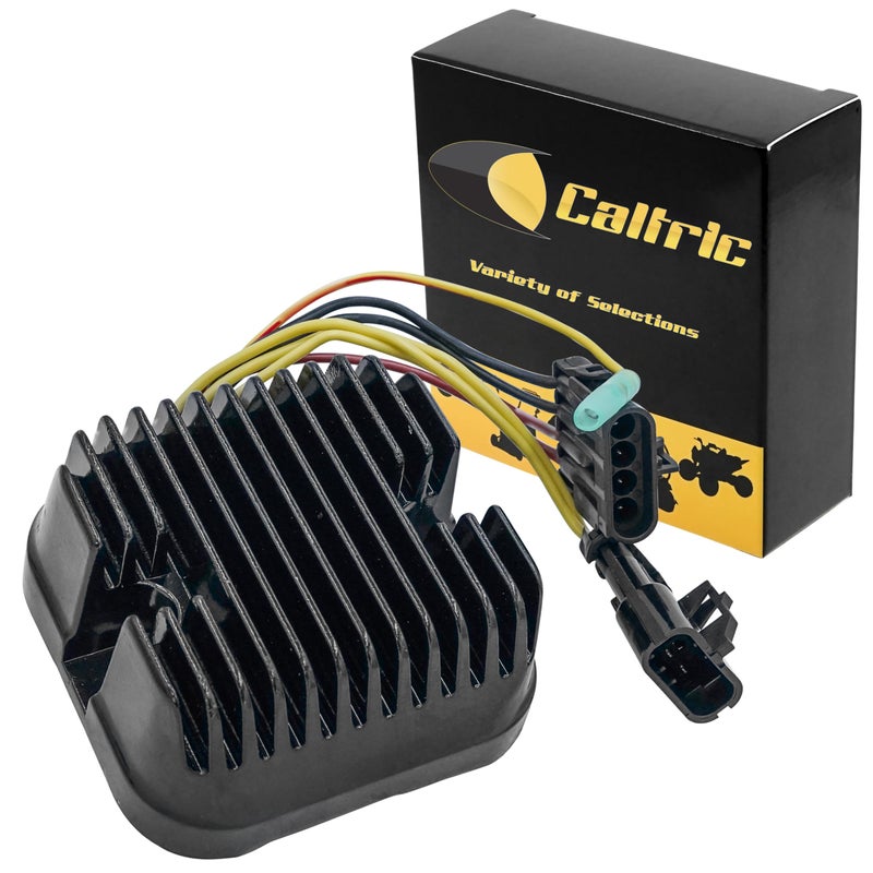 Caltric Regulator Rectifier Compatible with Polaris Ranger 4X4 700 Efi Crew Xp Le 2007 2008 2009 New - Image 1