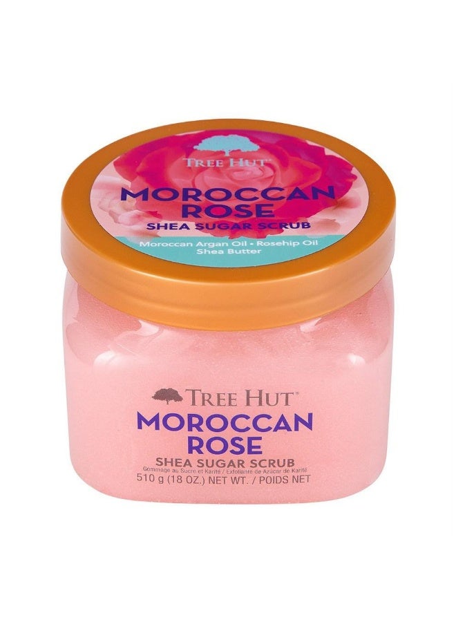 Moroccan Rose Shea Sugar Scrub 510g
