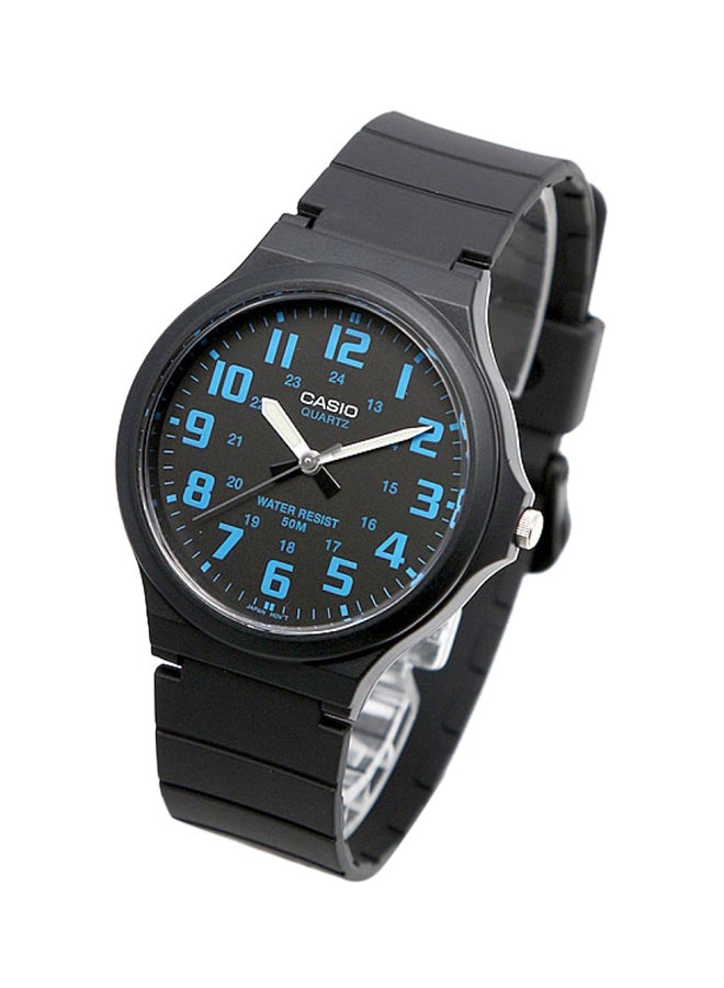 CASIO Men Water Resistant Analog Watch MW-240-2BVDF Black - Image 3