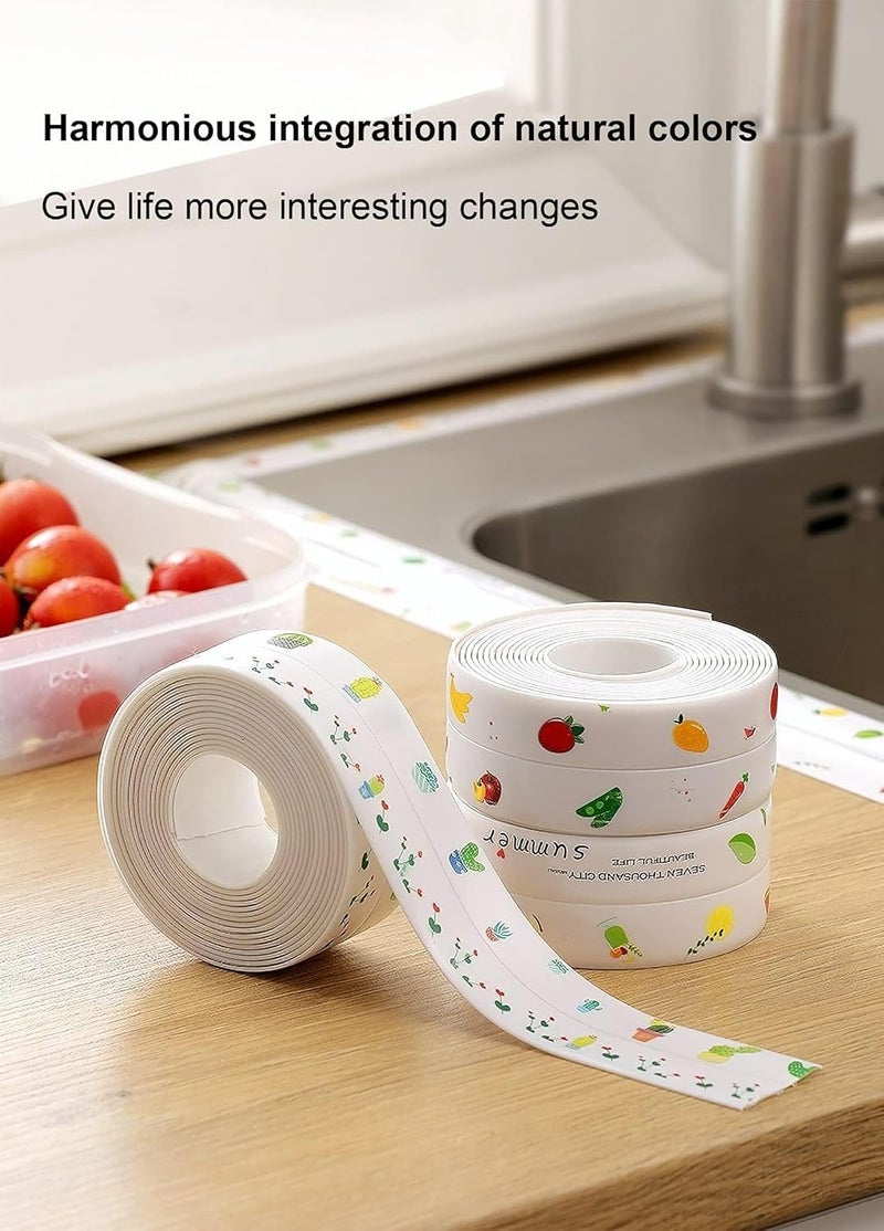 Moisture Resistant Decorative Adhesive Strip for Kitchen and Bathroom Sealing Gaps and Corners Waterproof Caulk Tape Sealer Easy Install 3.8m x 3cm - Image 3