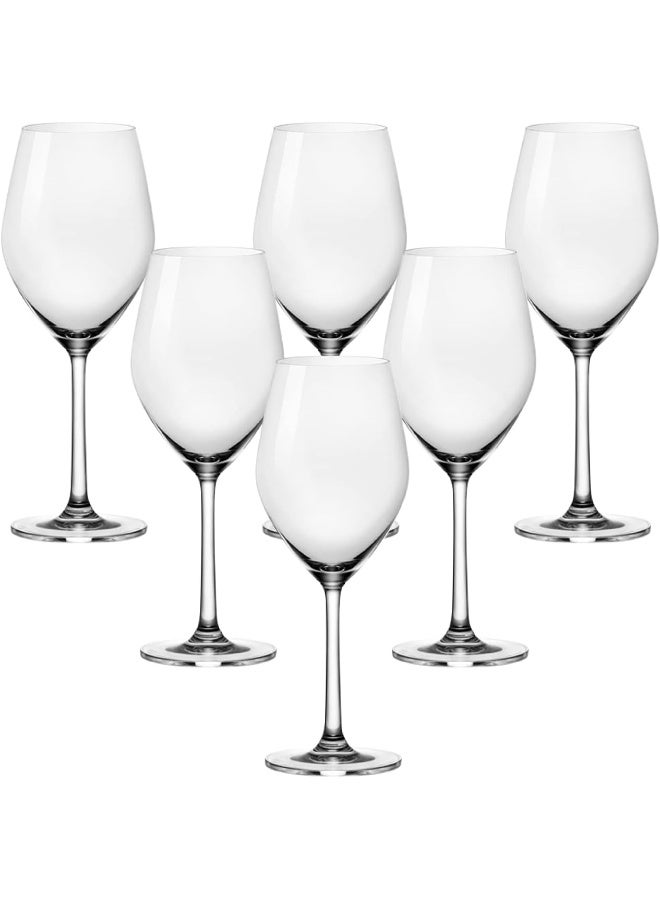 Ocean كأس نبيذ أحمر أوشن سانتي، 420 مل، مجموعة من 6، شفاف، 026R15، كأس كابيرنيه ساوفيجنون، كأس بوردو، كأس نبيذ أحمر، كأس نبيذ أبيض، كأس نبيذ ذو ساق، كأس نبيذ سابح - Image 3