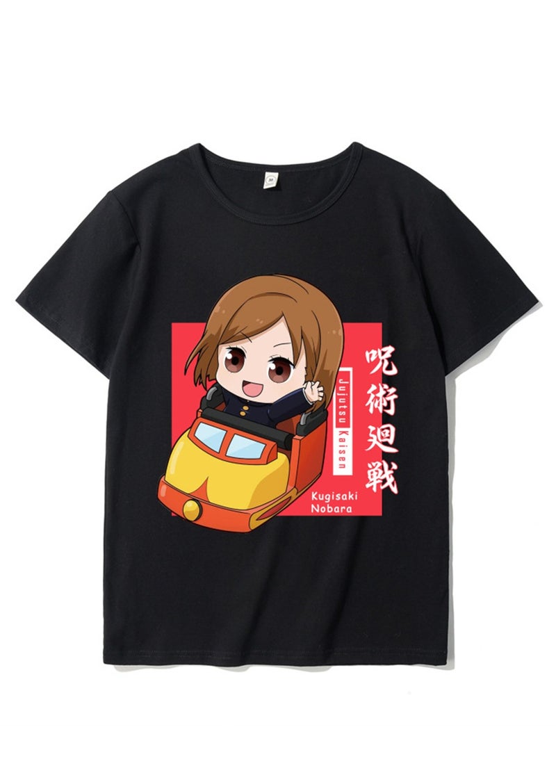 Anime cartoon Jujutsu Kaisen for adults and children 3D digital printing personalized breathable T-shirt - Image 1