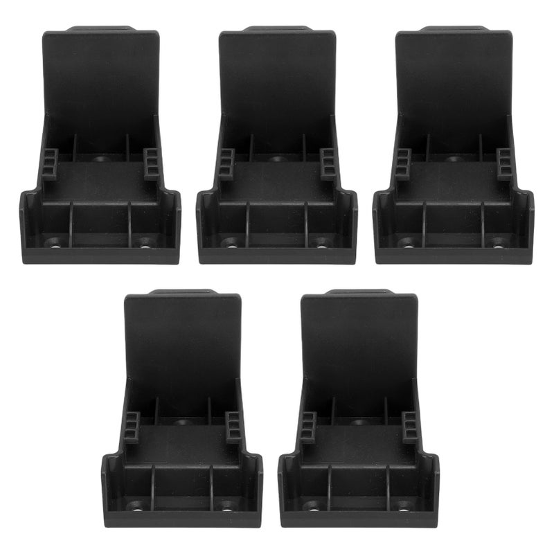 5Pcs Battery Power Tool Holder Fit for DCB206 2 in 1 Wall Mount Storage Rack Hanger with Screws for Workshop Garage Black - Image 4