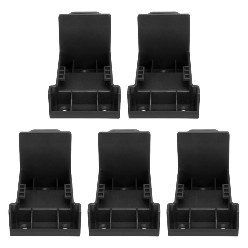 5Pcs Battery Power Tool Holder Fit for DCB206 2 in 1 Wall Mount Storage Rack Hanger with Screws for Workshop Garage Black - Image 5