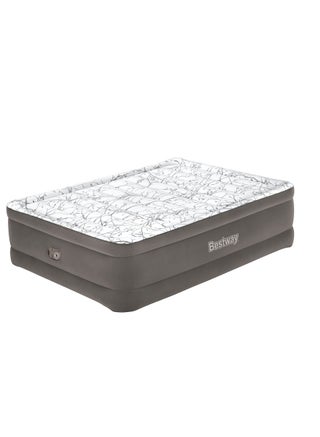 Bestway - Tritech Fashion Flock Air Mattress Queen with Built-in AC Pump and Antimicrobial Coating 203x152x56 cm - 6713E - pzsku/Z75CD9E587AA13DED3D57Z/45/_/1716733688/56a960ef-45d9-4147-b45a-e75b7f3bb943