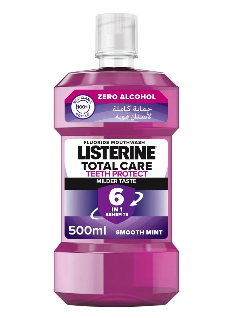 Listerine Mouthwash Total Care Zero Alcohol Smooth Mint 500ml - pzsku/Z75CDC16DB3C98BF776DFZ/45/_/1729406094/8e60195b-f253-41a6-8120-e48762dbf986