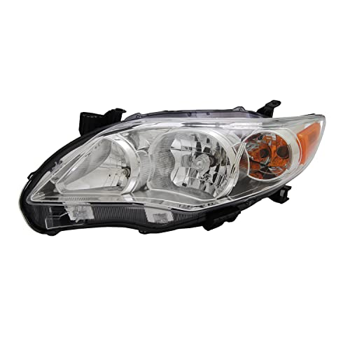 TYC Left Headlight Assembly Compatible with 2011-2013 Toyota Corolla - Image 1