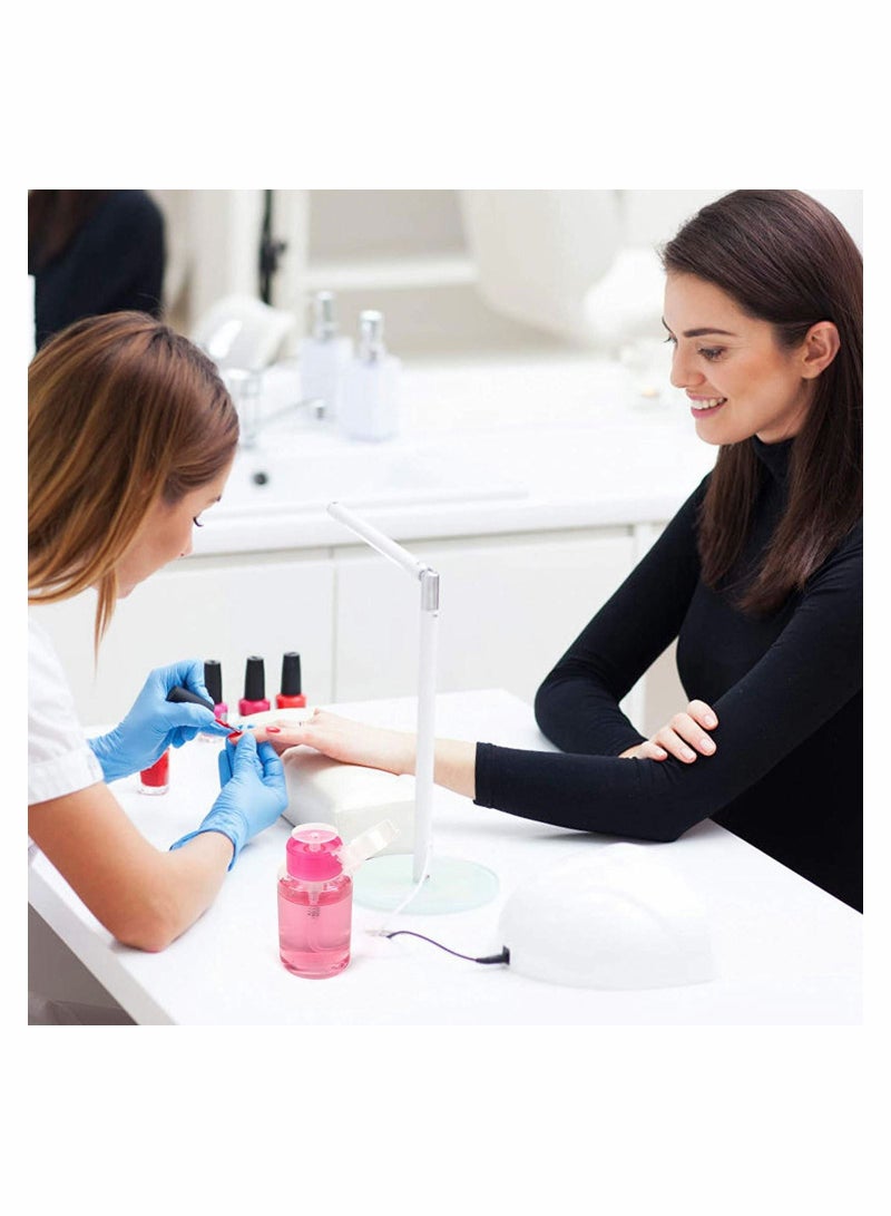 Y&D 6 Pack Nail Polish Remover Pump Dispenser 180ml Push Down Cleanser Bottle Travel Liquid Container for & Makeup Art Tool Set - Image 3