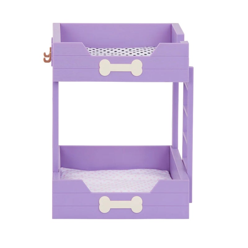 أور جنريشن طقم سرير بطابقين للحيوانات الأليفة من OG Pup Bunks مع سرير جرو فاخر - BD35350Z - Image 4