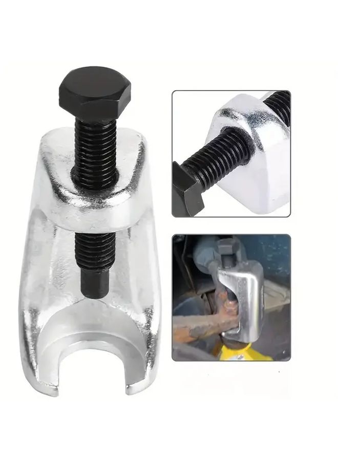 Adjustable Steel Ball Joint Extractor Tool Manual Heavy Duty Silvery Automotive Repair - Image 2