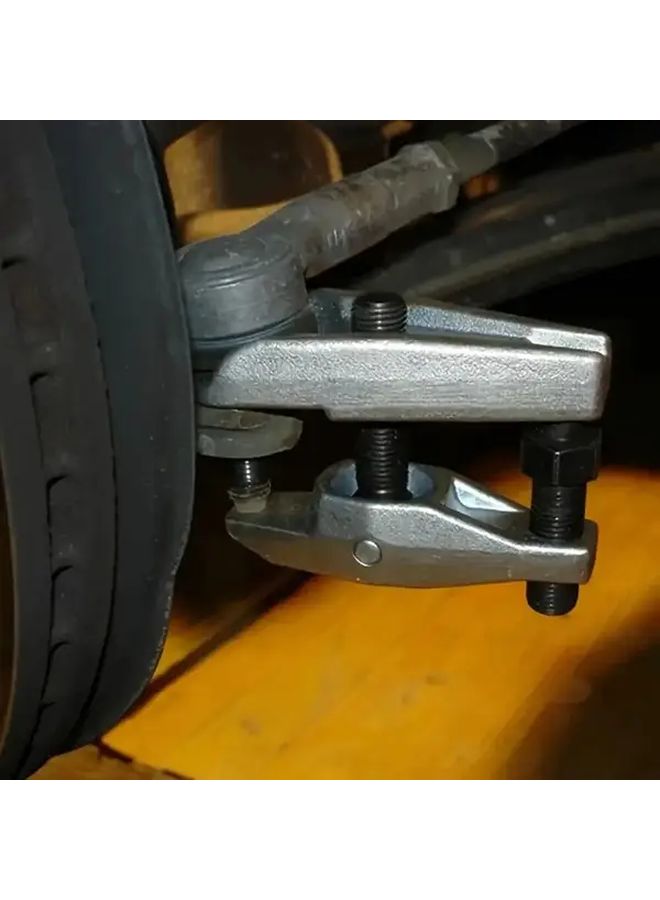 Adjustable Steel Ball Joint Extractor Tool Manual Heavy Duty Silvery Automotive Repair - Image 1