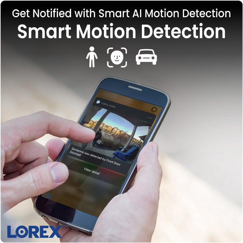 Lorex Outdoor 4K IP Add-On Metal Bullet Security Camera | NVR Add-On | Smart Motion Detection | 2-Way Talk | Color Night Vision | IP67 Waterproof | Requires Recorder - Image 5