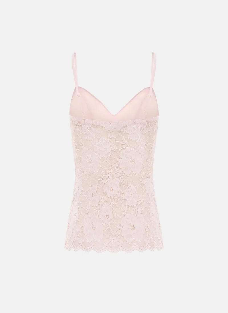 Lichi  Lace top with thin straps for Women | Best Price UAE