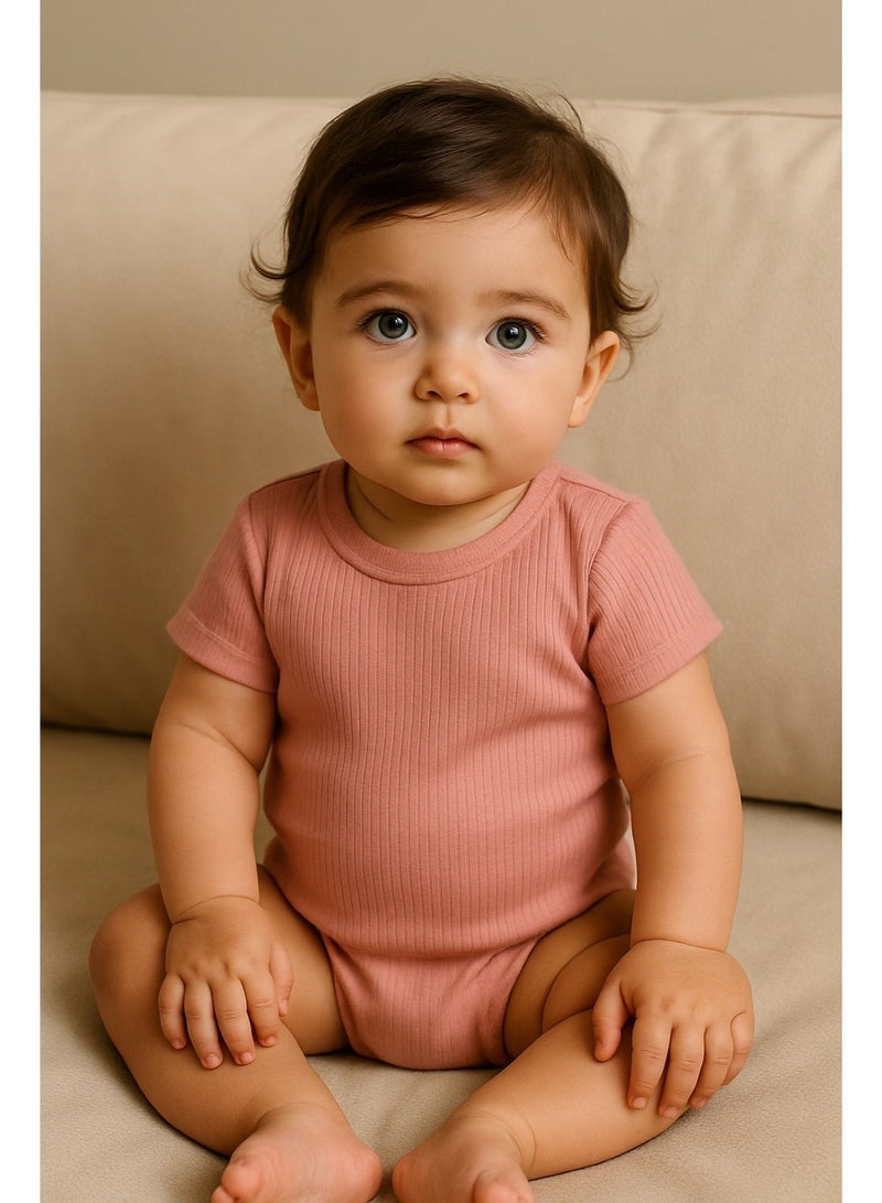 Oceakids Ribbed Bamboo Bodysuit - Image 1