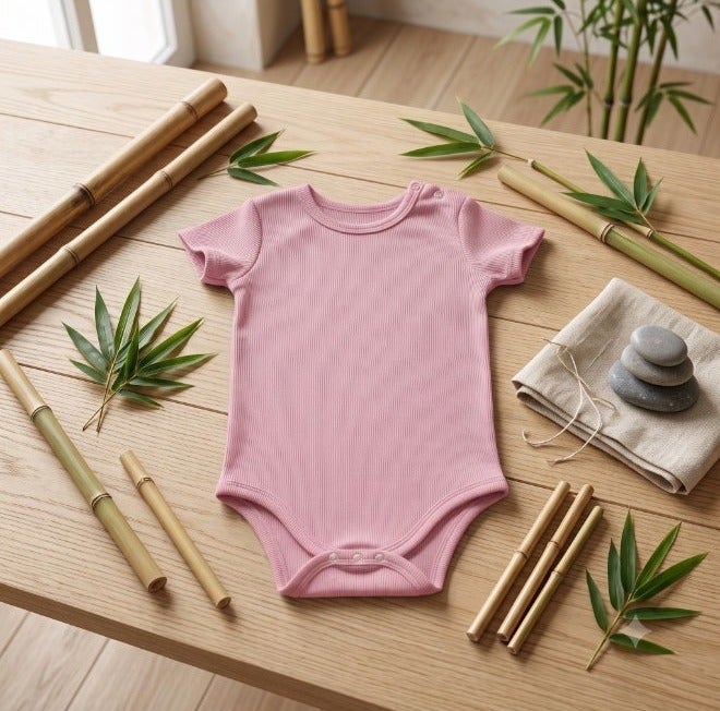 Oceakids Baby Bamboo Bodysuit - Image 1
