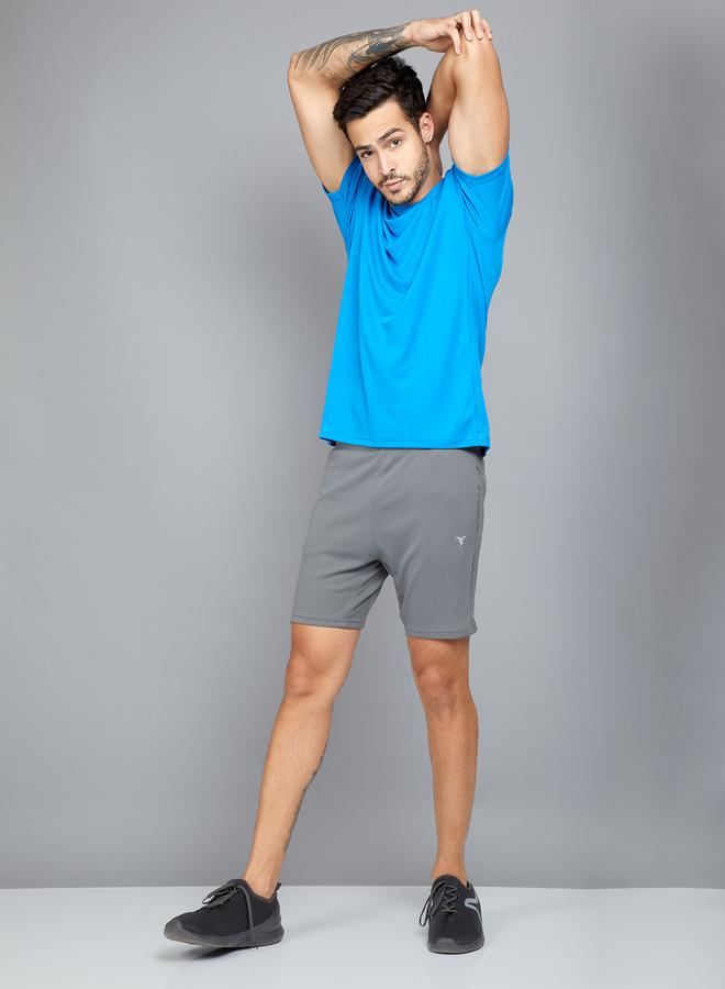 تكنوسبورت شورت تكنوسبورت بقصة منتصف الارتفاع مطاطي ومقاس عادي - Image 5