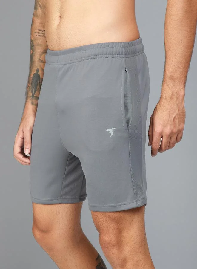Technosport Technosport Mid Rise Stretch Regular Fit Shorts