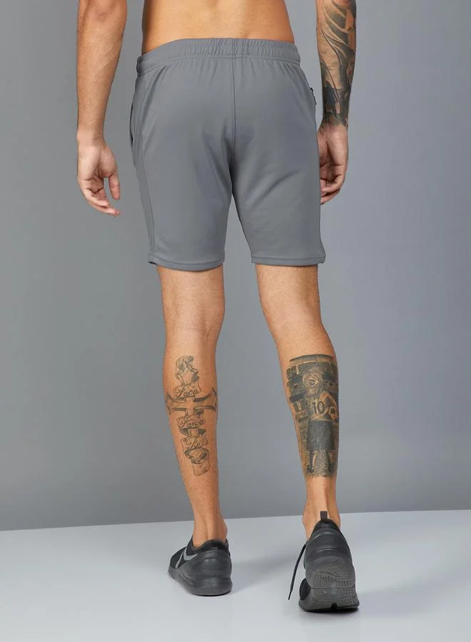 Technosport Technosport Mid Rise Stretch Regular Fit Shorts