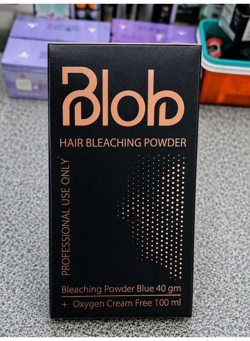 BLOb Bleaching Powder for Strong Lightening and Controllable Shades (Powder + Oxygen) - Image 3