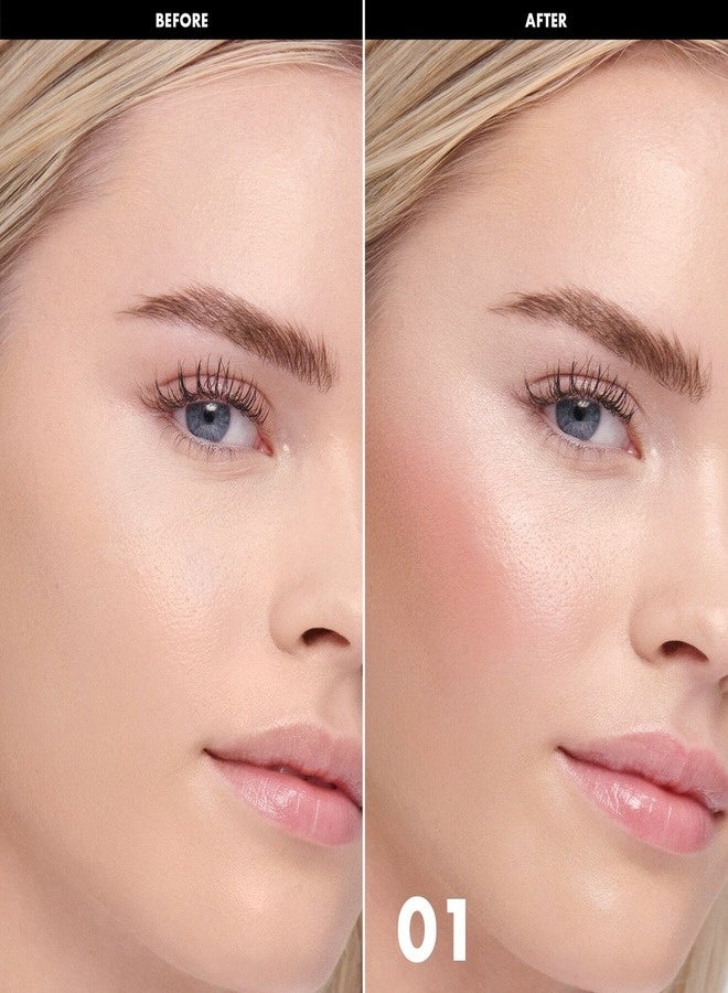 سيفورا مجموعة سيفورا للوجه - أحمر خدود، بودرة برونزية، وهايلايتر متعدد الاستخدامات لنحت وتحديد وتحسين البشرة - 01 فاتح إلى متوسط - Image 2