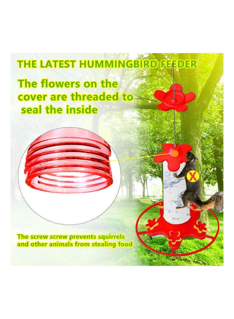 قطعة واحدة من مغذي المياه المعلق للطيور مضاد للنمل مانع للتسرب سهل التنظيف لتزيين الحديقة الخارجية - Image 4