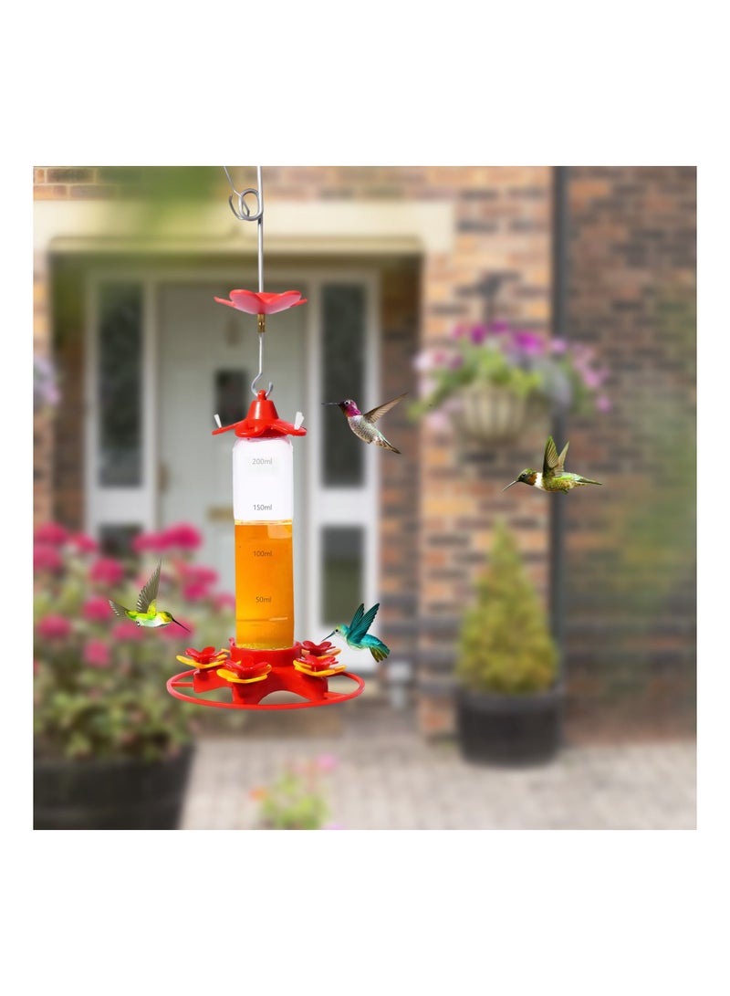 قطعة واحدة من مغذي المياه المعلق للطيور مضاد للنمل مانع للتسرب سهل التنظيف لتزيين الحديقة الخارجية - Image 5