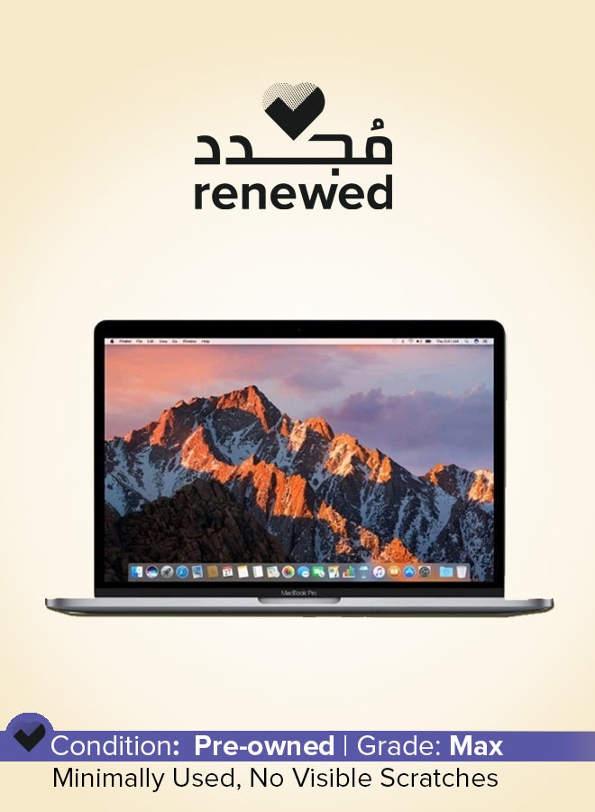 ابل  مجدد - لابتوب ماك بوك برو A1706 (2017) بشاشة 13.3 بوصة بدقة Full HD، مع معالج إنتل كور i5/الجيل السابع/ذاكرة RAM سعة 8GB/قرص SSD سعة 512GB/رسومات إيريس بلس 650 - Image 1