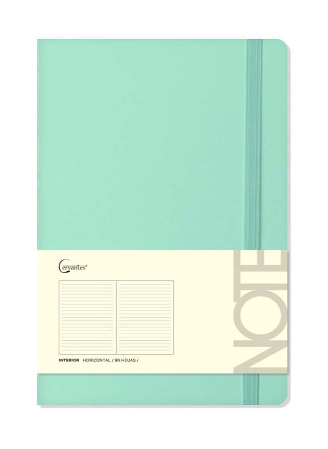 Cervantes BOUND NOTEBOOK WITH LINED CARBOARD COVER - A7 