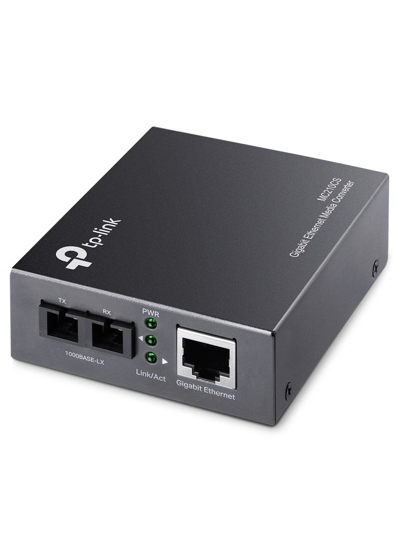 تي بي-لينك تي آي TP LINK Gigabit Single MC210CS Mode Media Converter - Image 4