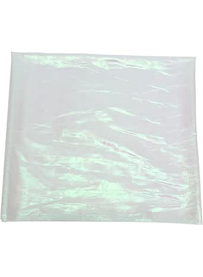 White Gradient Laser Organza Fabric For Dress DIY Clothing Decoration Sewing Craft Material - Image 1