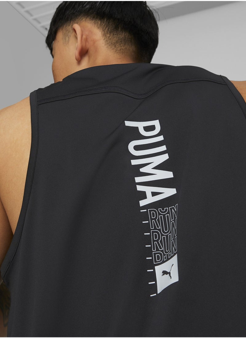 PUMA - Essential Logo Mens Running Tank - Image 1