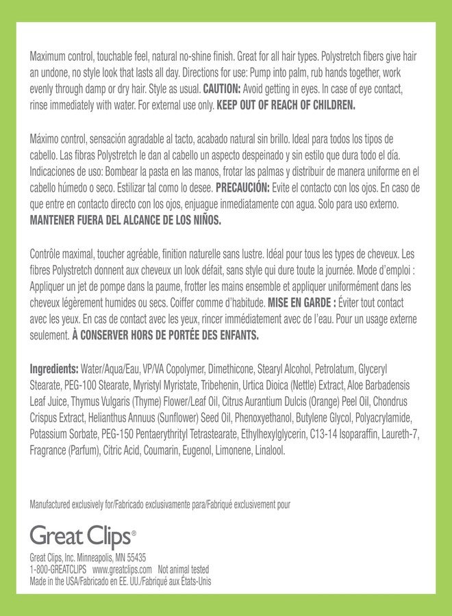 GREAT CLIPS LATITUDE Molding Paste | Hair Gel for Men | High Hold + Low Shine | 3.4oz - Image 5