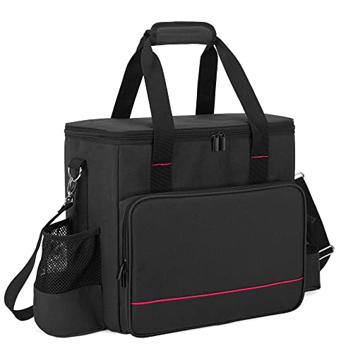 samdew Portable Heater Carry Bag Compatible with Mr. Heater MH9BX, Buddy Propane Heater Carrying Case with Pockets and Handles, Black, Bag Only - Image 1