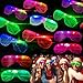 OceanWings 20 LED Glasses for Kids Adults Glow in The Dark Party Favor SuppliesLight up Glasses Toys for Holiday Concert for Neon Glow Party FavorsWeddingConcertRavesBirthday Disco Halloween Christmas - Image 3